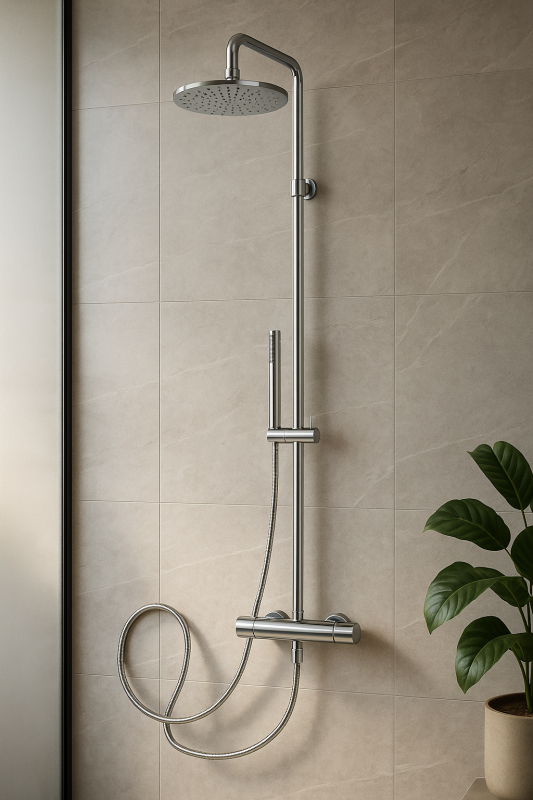 MURO TUA duschkombination med regndusch krom M1.B11.CR